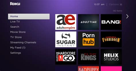 roku porn apps|Roku Porn